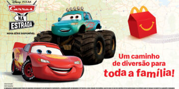 McLanche Feliz apresenta brinquedos inspirados na série Carros na Estrada, da Disney e Pixar