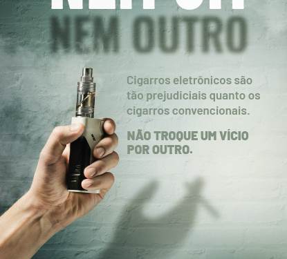 Visite Ceará apoia campanha do MPCE contra uso de cigarros eletrônicos lançada no Dia Nacional de Combate ao Fumo