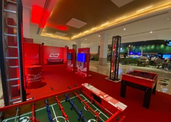 RioMar Fortaleza recebe espaço Arena Bud já no clima da Copa do Mundo