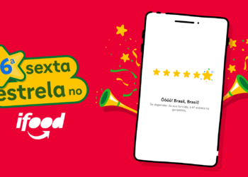 iFood libera sexta estrela na avaliação de pedidos na torcida rumo ao hexa