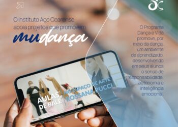 Instituto Aço Cearense leva alunos da periferia de Caucaia para apresentação de dança em teatro na capital cearense 