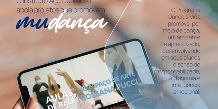 Instituto Aço Cearense leva alunos da periferia de Caucaia para apresentação de dança em teatro na capital cearense 