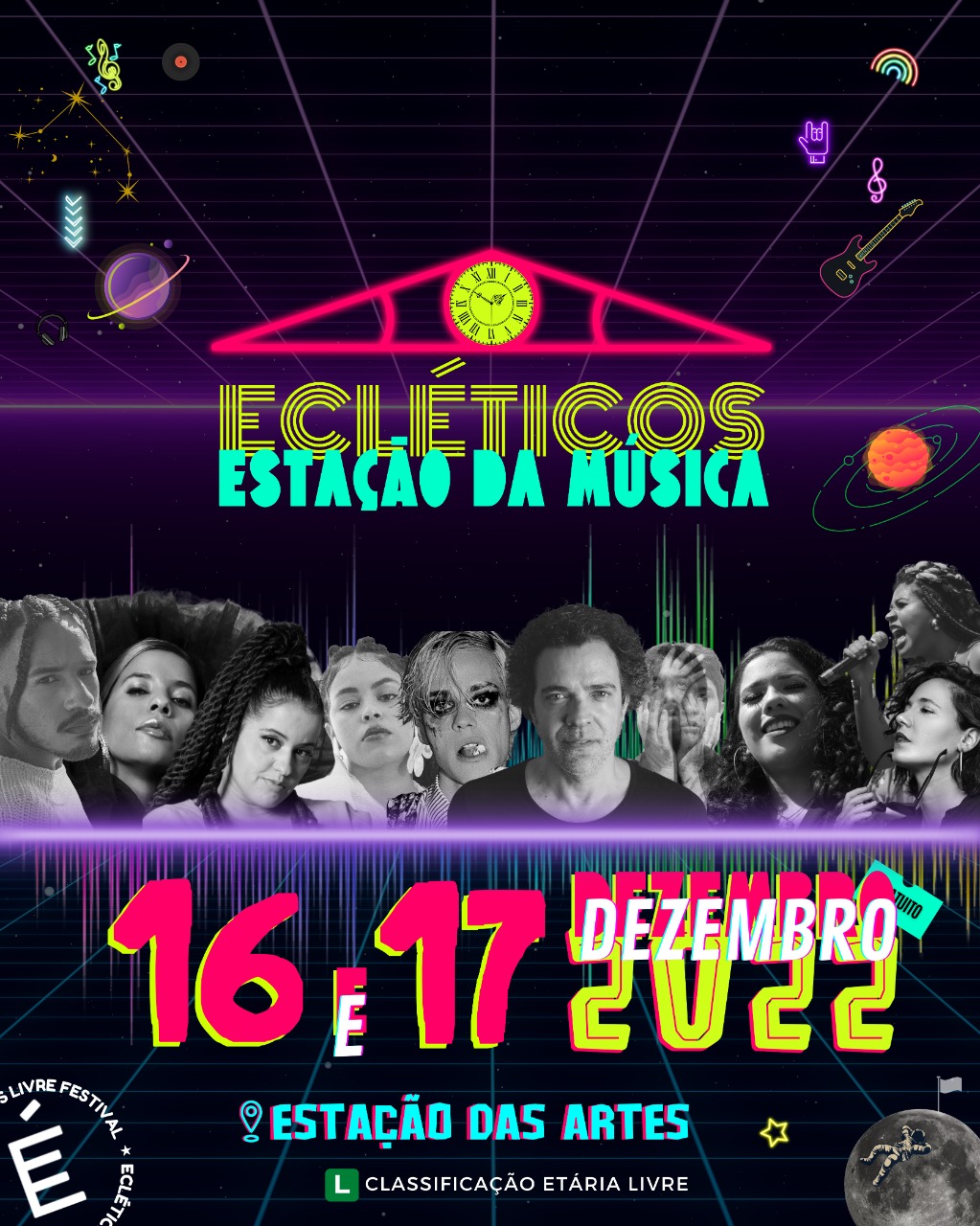 Programação completa do fim de semana! 16 e 17/12