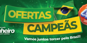 Supermercado Pinheiro apresenta “Ofertas Campeãs” para acompanhar jogo do Brasil na Copa