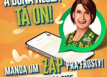 Sorvetes Frosty lança atendente virtual “Dona Neuza”