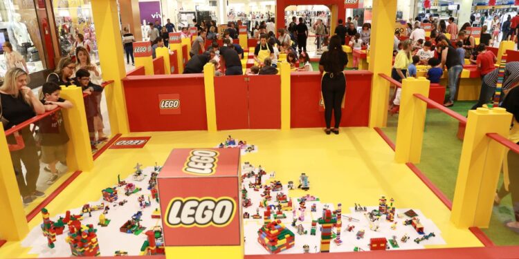 Últimos dias da atração Lego® Construtores do Amanhã no North Shopping Fortaleza