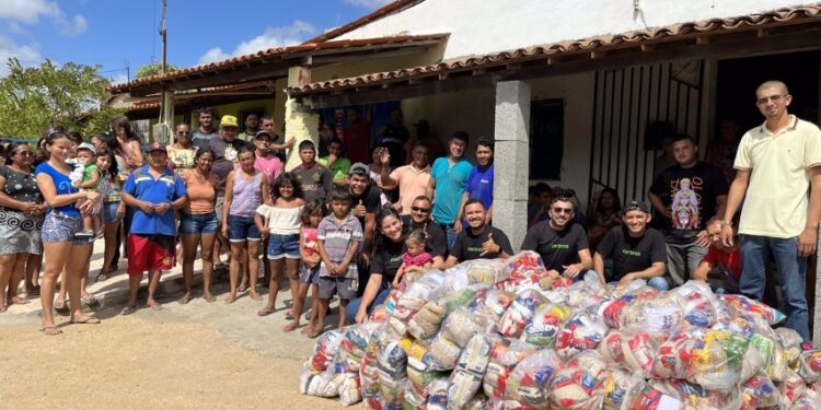 Cerbras realiza doação de brinquedos e mais de 15 mil kg de alimentos para cinco cidades cearenses