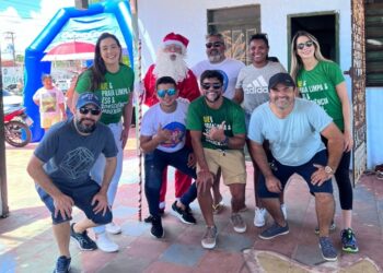 AJE Fortaleza arrecada 2 toneladas de alimentos para 137 famílias em situação de vulnerabilidade de Fortaleza