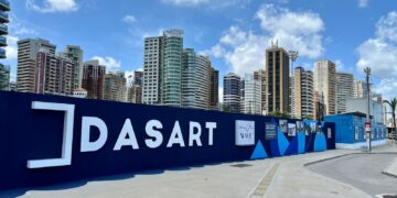 Muros dos empreendimentos da Dasart Engenharia recebem imagens do Museu da Fotografia Fortaleza