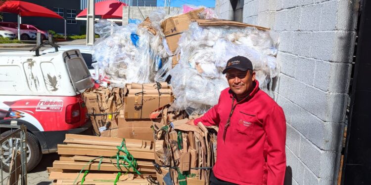 Polo Mobwire arrecada mais de 8 toneladas de materiais reciclados em 2022