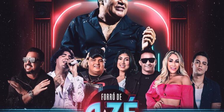 Zé Cantor grava EP visual nesta quarta-feira (8) com participação de Nattan, Xand Avião, Taty Girl, Tarcísio do Acordeon e outros grandes nomes do forró 