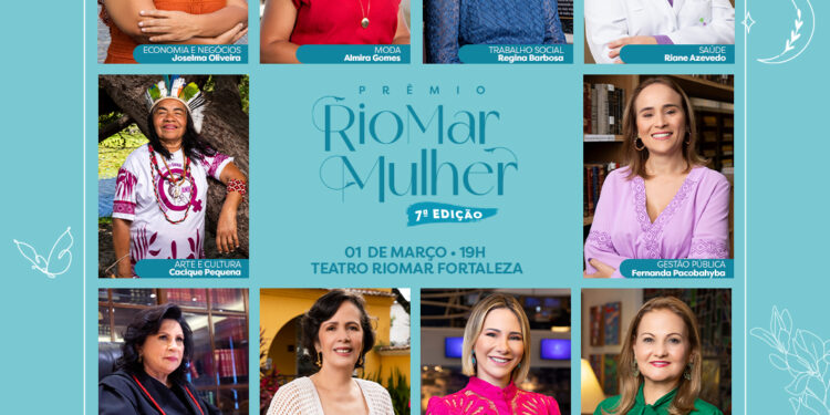 Em noite de homenagens, Prêmio RioMar Mulher reconhece importantes personalidades femininas do Ceará