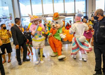 Chegada do Coelho abre programação de Páscoa do North Shopping Fortaleza neste domingo (12) 