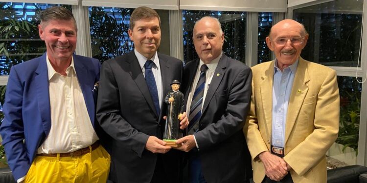 Prefeito Roberto Pessoa se reúne com presidente da Fiesp, Josué Gomes da Silva