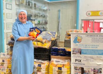 Shopping Parangaba realiza doação de mais de 400kg de cuscuz para Lar Amigos de Jesus