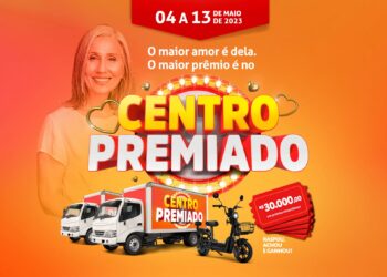 Campanha Centro Premiado acontece de 04 a 13 de maio