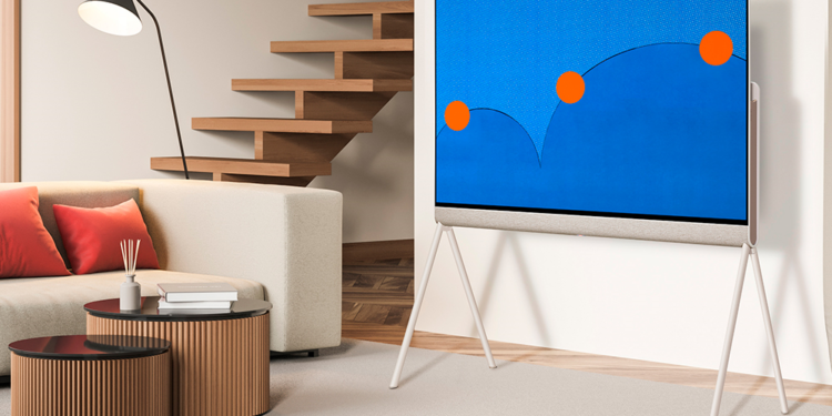 Ibyte e LG lançam a LG OLED Objet Collection, Posé, a nova revolução em entretenimento doméstico