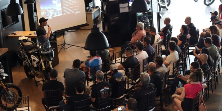 Triumph Fortaleza assume liderança de vendas no Ceará e sedia evento de marca britânica