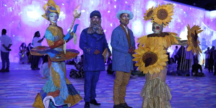 Aniversário de Fortaleza será celebrado no domingo (16) na exposição Van Gogh 8k live Fortaleza