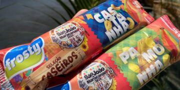 Sorvetes Frosty lança embalagem temática de festa junina em parceria com o São João de Maracanaú