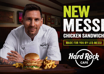 Novo burger exclusivo do Messi chega ao Hard Rock Cafe Fortaleza