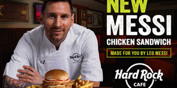 Novo burger exclusivo do Messi chega ao Hard Rock Cafe Fortaleza