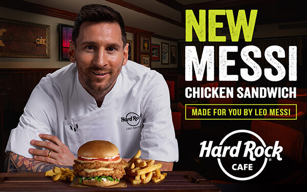 Novo burger exclusivo do Messi chega ao Hard Rock Cafe Fortaleza