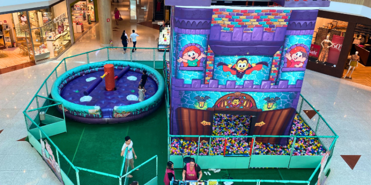 Férias do RioMar Kennedy traz parque temático da Turma da Mônica, música e brincadeiras lúdicas para a criançada 