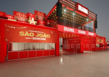 Grupo Newlight constrói pórtico de entrada para o São João de Campina Grande