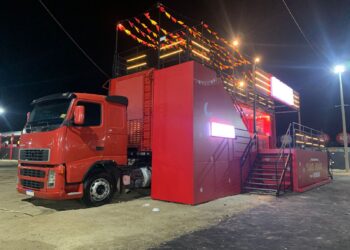 Carreta itinerante da Brahma percorre eventos no Ceará