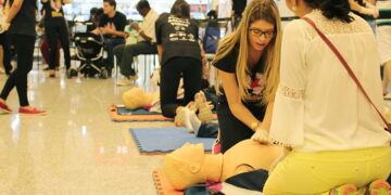 Terrazo Shopping promove atividade educativa em celebração ao Dia Nacional da Reanimação Cardiopulmonar