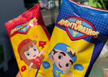 Sorvetes Frosty realiza parceria com a Sorvetes Lolla para venda de picolés temáticos dos “Os Aventureiros”
