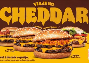 Burger King® inaugura Festival de Cheddar com hambúrgueres especiais