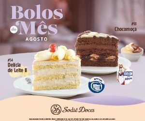 Sodiê traz desconto em bolos mais pedidos da franquia em agosto