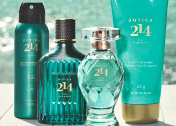 O Boticário apresenta Fiji Paradise, dupla de fragrâncias de Botica 214, inspiradas no frescor das águas cristalinas