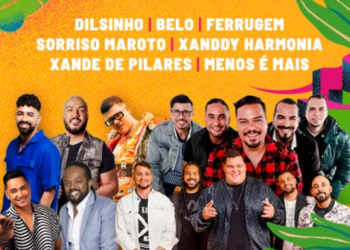 Samba Brasil Fortaleza traz Sorriso Maroto, Dilsinho, Xande de Pilares, Belo, Menos é Mais, Ferrugem, Xanddy Harmonia e Davizão  ao Marina Park Hotel neste sábado (12)