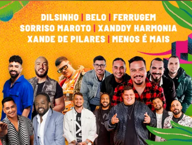 Dilsinho e SPC comandam sambão em evento que une música e