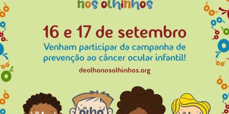 Campanha “De Olho nos Olhinhos” terá ações gratuitas em shopping centers de Fortaleza com a participação de médicos voluntários