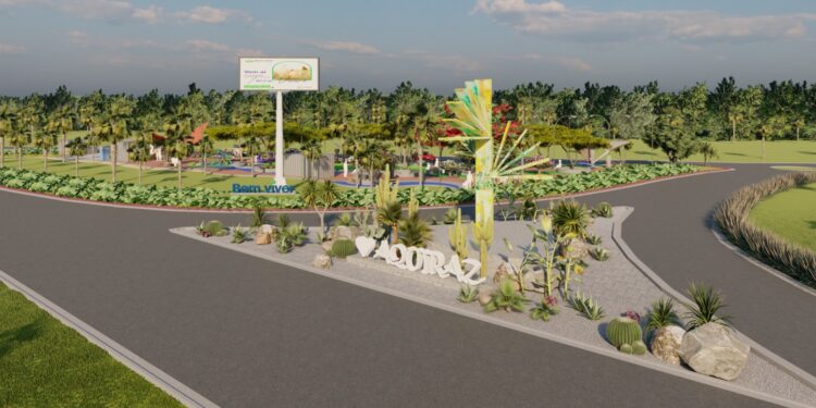 Bem Viver Urbanismo realiza a construção da nova praça que marca a entrada da cidade de Aquiraz em parceria com a Prefeitura