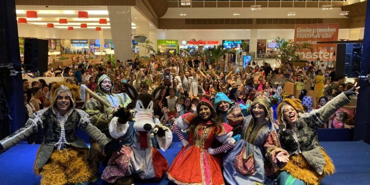 Pracinha RioMar volta a alegrar fim de semana das crianças em Fortaleza