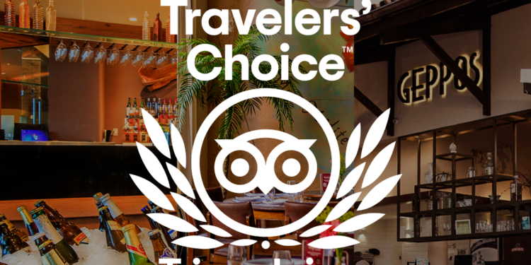 Restaurantes do Grupo Geppos estão entre os melhores do mundo, segundo a Tripadvisor