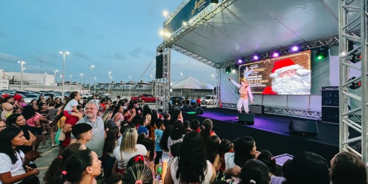 Papai Noel chega ao Shopping Eusébio no dia 4 de novembro