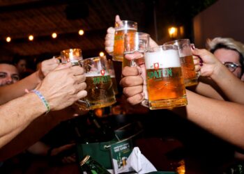 Spaten leva competição de Biersliding para Estação das Artes em celebração ao Oktoberfest