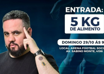 Jogo solidário com participação de diversas personalidades esportivas do Estado vai doar uma tonelada de alimentos ao Hospital Infantil Filantrópico SOPAI