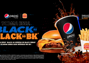 Black Friday do Burger King® muito mais intensa com ofertas de Pepsi® Black e caixa misteriosa no Clube BK