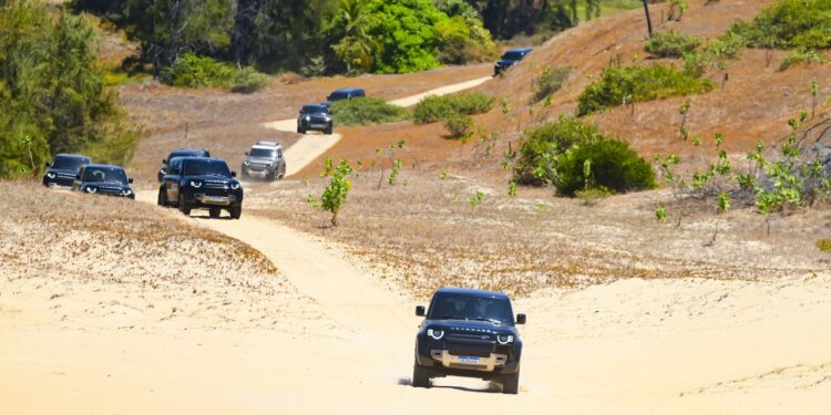 Extrema Jaguar Land Rover agita Casa Taibaiana após aventura off-road