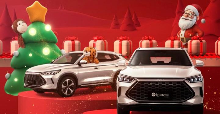 Promoção de Natal do Iguatemi Bosque terá sorteio de dois BYD 0km e ação “comprou, ganhou” com pelúcias