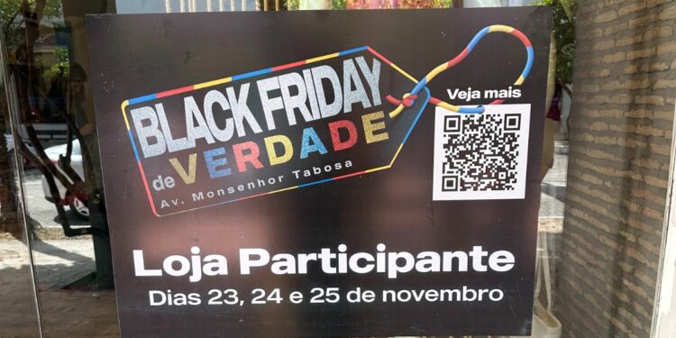 Avenida Monsenhor Tabosa entra na campanha  Black Friday
