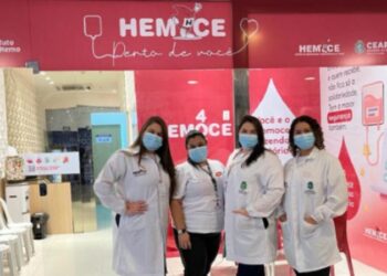 Hemoce abre posto de coleta no RioMar Fortaleza com capacidade para atender até 50 voluntários diariamente 