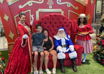 Noel recebe pessoas autistas no RioMar Fortaleza  